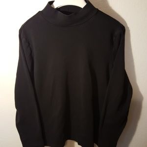 Mock Turtleneck with Long Sleeves